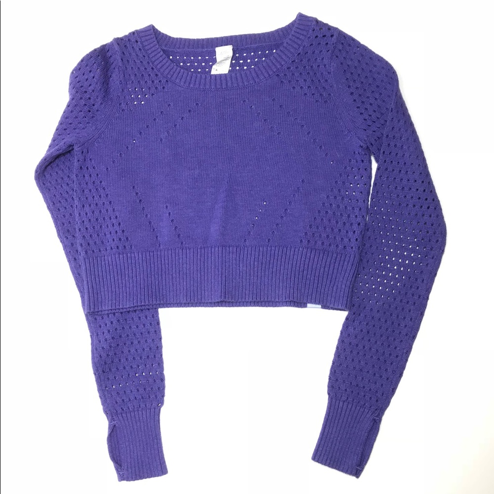 Ivivva By lululemon Crop Sweater (7) NWOT